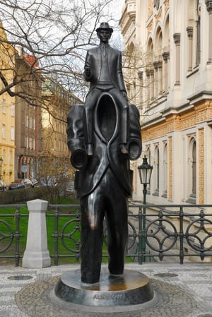 Monument to Franz Kafka