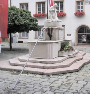 Fountain of two world wars