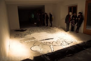 pohled do výstavy Doslov, Galerie Nábřeží
