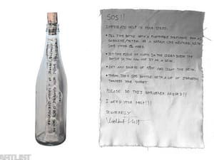 S.O.S. Bottle + Letter