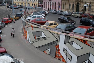 Zeď  Těšnov