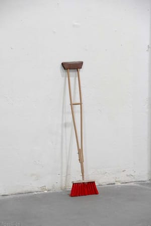 Untitled (Broom-Crutch)