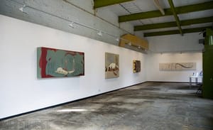 Pohled do výstavy v galerii Margate, UK