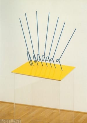 Karel Malich: Yellow And Blue Plastique