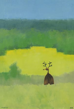 Deer in The Landscape