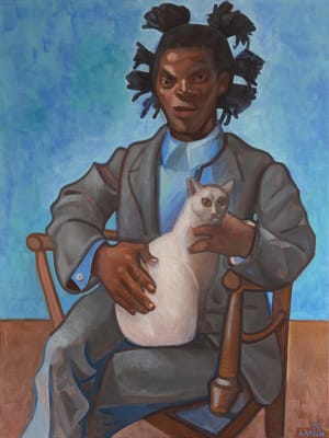 Basquiat s kočkou