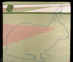 Krajina s modrým králíkem