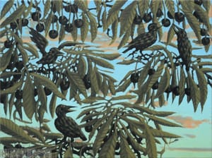 Starlings at Dusk